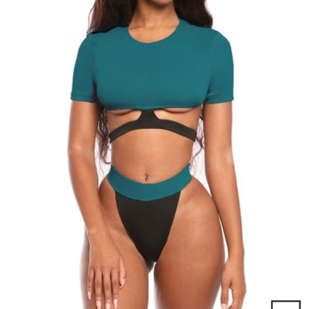 Teal Bikini